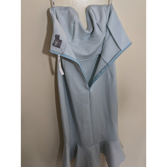 ASOS Midi Dress Strapless Sweetheart Neckline Mermaid Bridesmaid US Size 6 - Picture 9 of 14